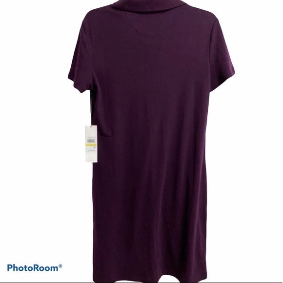 NWT Calvin Klein Mini Polo Dress Size M - Picture 9 of 13